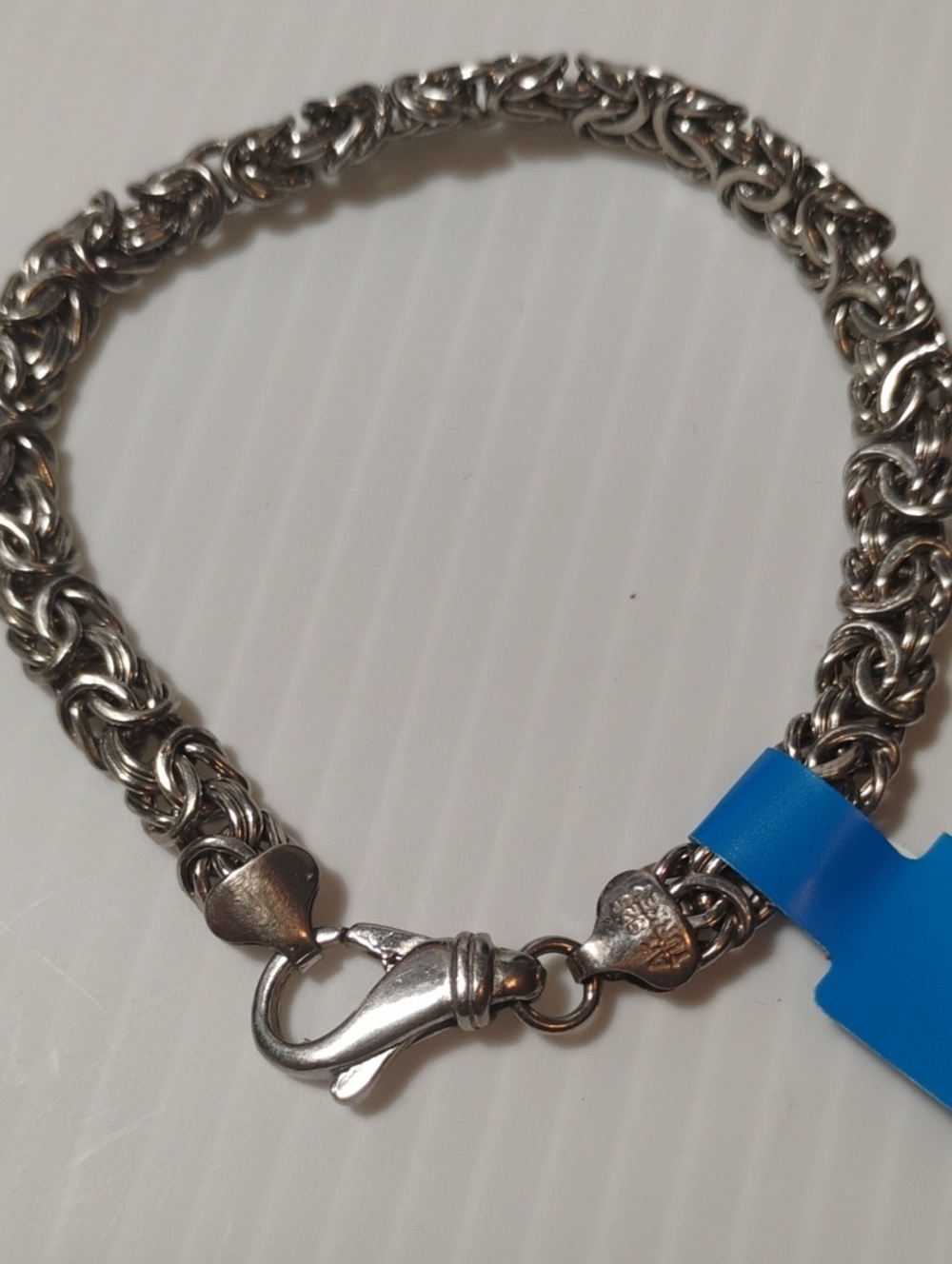 Atasay Kuyumculuk 925 AK Byzantine Turkey Bracelet 7" Length - Picture 4 of 6